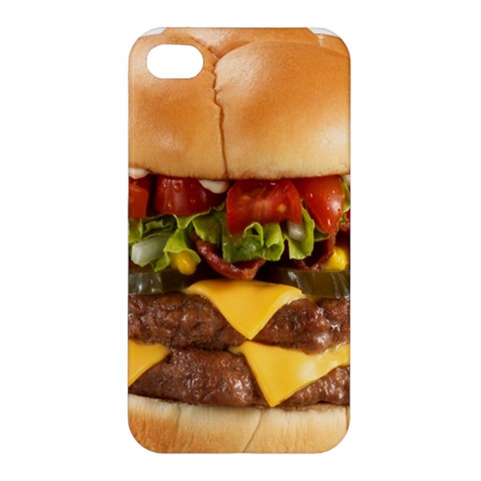 Iphone Case Big Burger Case Fit For Iphone 3g / 3gs / 4 / 4g / 4s / 5 / 5s / 5c